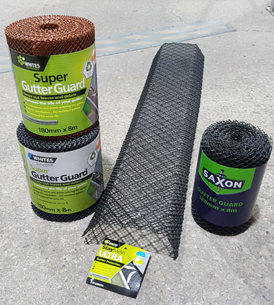 plastic mesh gutter guard